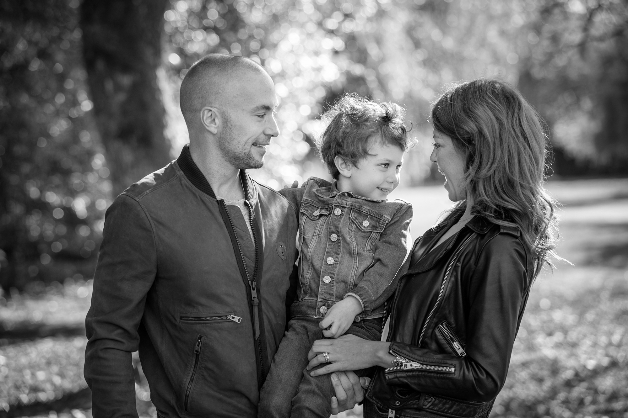 Trout Lake Vancouver Fall Family photo Session